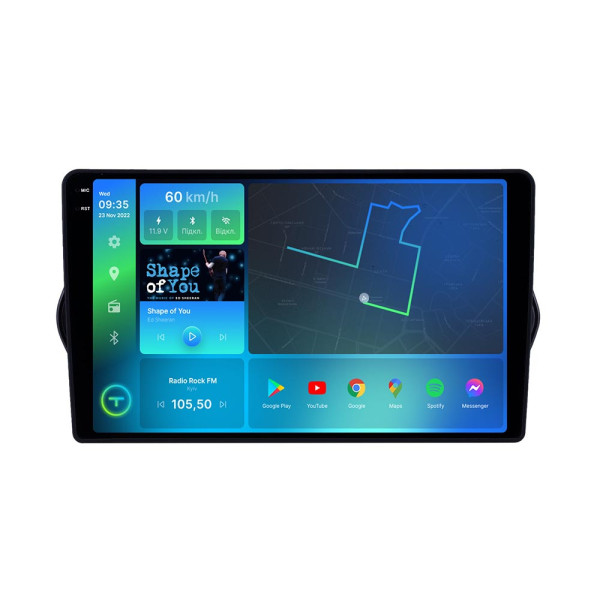 Штатна магнітола Torssen Fiat Tipo/Egea 2015-2020 F9432 4G Carplay DSP