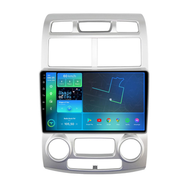 Штатная магнитола Torssen Kia Sportage 2 05-09 climate Европа F9432 4G Carplay DSP