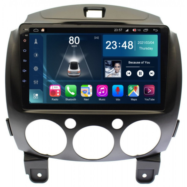 Штатна магнітола Torssen Mazda 2 07-14 F9432 4G Carplay DSP