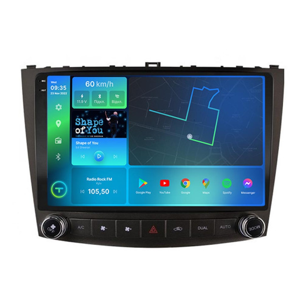 Штатна магнітола Torssen Lexus IS250 05-13 F10464 4G Carplay DSP