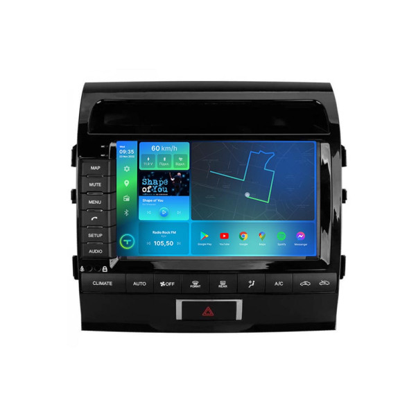 Штатна магнітола Torssen Toyota LC200 2007-2015 climate F9432 4G Carplay DSP
