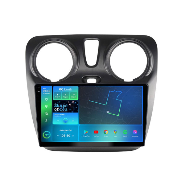 Штатна магнітола Torssen Renault Dokker 2012-2020 F9432 4G Carplay DSP