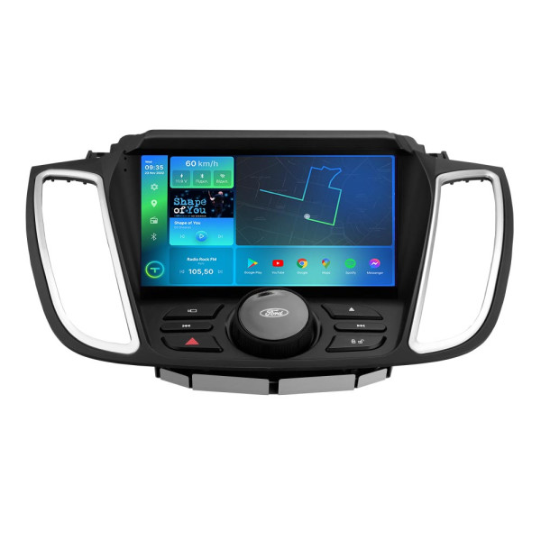 Штатна магнітола Torssen Ford Escape/Kuga 13-18 HIGH END F96128 4G Carplay DSP