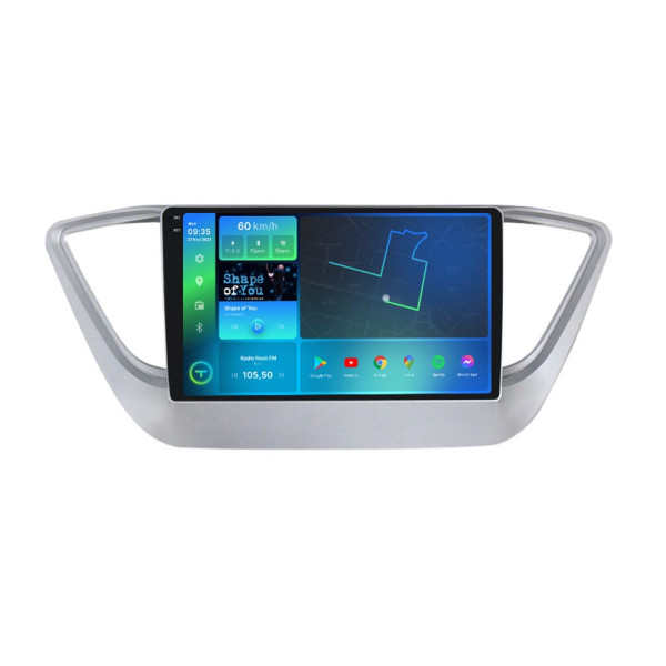 Штатна магнітола Torssen 2K Hyundai Accent 2017+  F9332 4G Carplay DSP