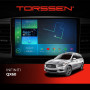 Штатная магнитола Torssen 2K Infiniti QX60 F96128 4G Carplay DSP