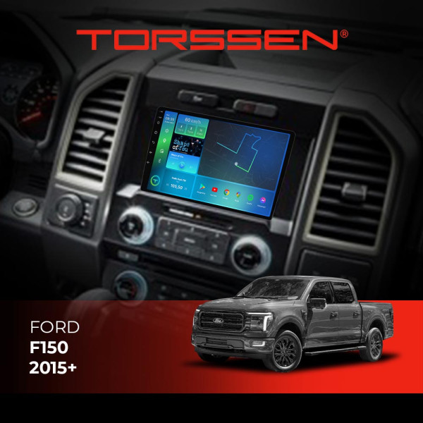 Штатна магнітола Torssen Ford F150 2015+ F9116
