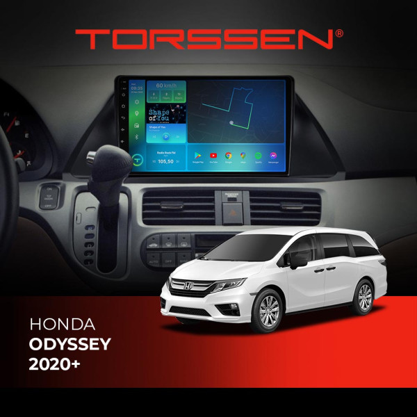 Штатна магнітола Torssen Honda Odyssey 2020+ F10116