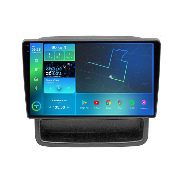 Штатна магнітола 2K Torssen Renault Trafic 11-14/Vivaro 11-14 FL10 4+64Gb 4G Carplay DSP
