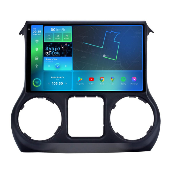 Штатна магнітола Torssen 2K Jeep Wrangler 15-17 FL10 4+64Gb 4G Carplay DSP