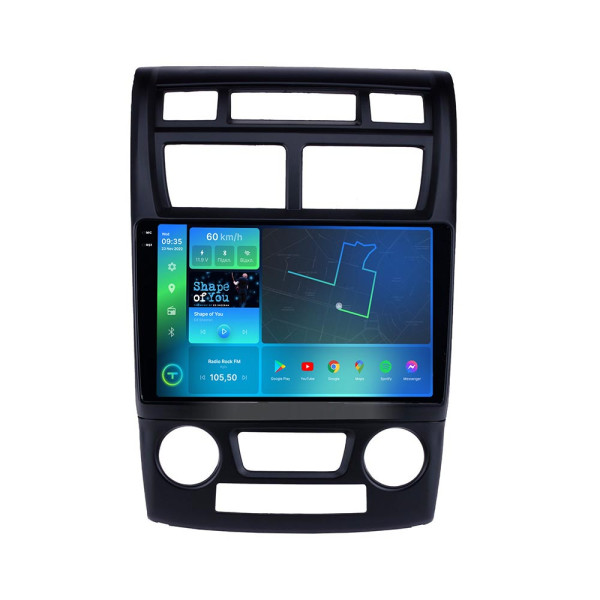 Штатна магнітола Torssen 2K Kia Sportage 2 05-09 climate FL9 4+64Gb 4G Carplay DSP Штатна магнітола Torssen 2K Kia Sportage 2 05-09 climate FL9 4+64Gb 4G Carplay DSP