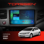 Штатная магнитола Torssen Honda Civic 2012+  FL9 4+64Gb 4G Carplay DSP