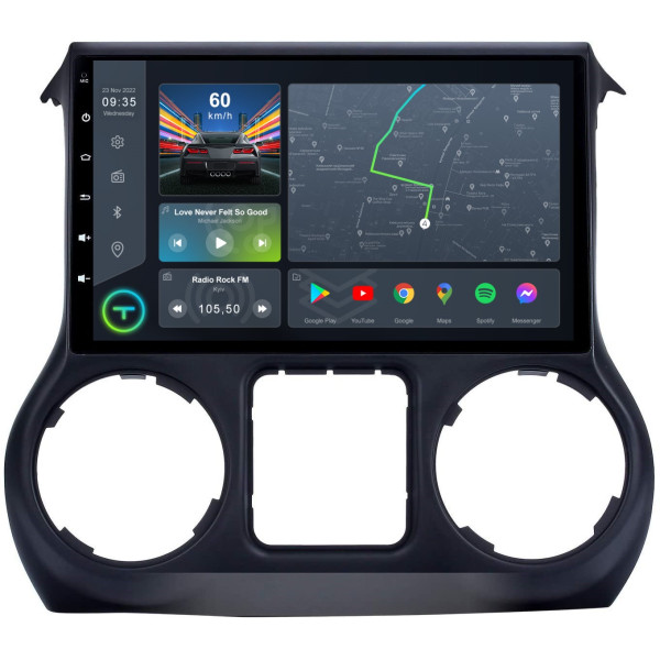 Штатна магнітола Torssen Jeep Wrangler 15-17 FL10 4+64Gb 4G Carplay DSP