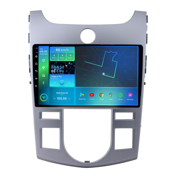 Штатна магнітола Torssen Kia Cerato/Forte 08-13 FL9 4+64Gb 4G Carplay DSP conditioner