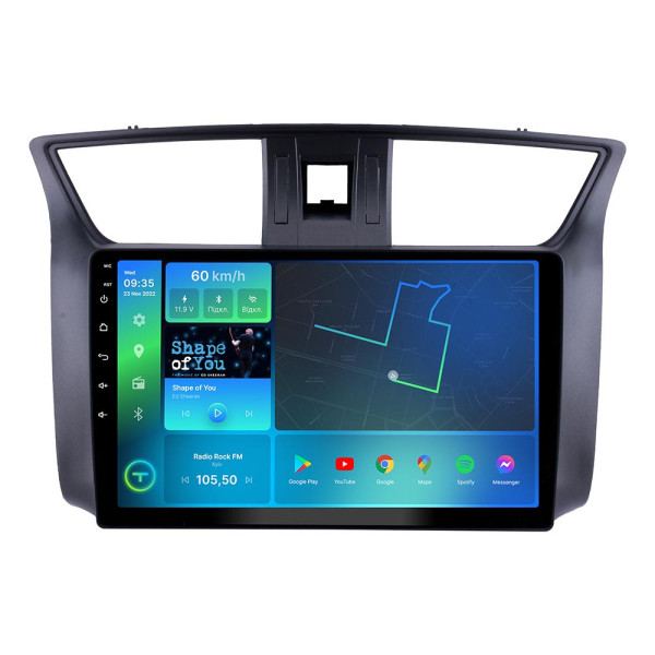 Штатная магнитола Torssen Nissan Sentra 2012+,Sylphy   FL10 4+64Gb 4G Carplay DSP