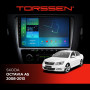 Штатная магнитола Torssen Skoda Octavia A5 08-13 FL9 4+64Gb 4G Carplay DSP