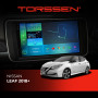 Штатная магнитола Torssen 2K Nissan Leaf 2018+ F96128 4G Carplay DSP