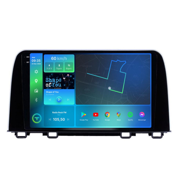 Штатна магнітола Torssen 2K Honda CRV 2017+ F108256 4G Carplay DSP