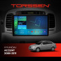 Штатна магнітола Torssen 2K Hyundai Accent 2006-2011 F98256 4G Carplay DSP