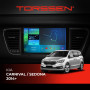 Штатная магнитола Torssen 2K Kia Carnival / Sedona 2014+ F98256 4G Carplay DSP