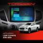 Штатная магнитола Torssen 2K Mitsubishi L200 climate 15-19 F98256 4G Carplay DSP