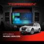 Штатная магнитола Torssen 2K Mitsubishi Pajero 2006-2015 F98256 4G Carplay DSP