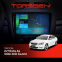 Штатная магнитола Torssen 2K Skoda Octavia A5 08-13 black F108256 4G Carplay DSP