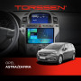 Штатная магнитола Torssen Opel Astra/Zafira F98256 4G Carplay DSP