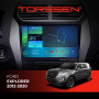 Штатная магнитола Torssen Ford Explorer 2012-2020 F108256 4G Carplay DSP