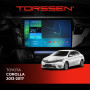 Штатная магнитола Torssen Toyota Corolla 2013-2017 F108256 4G Carplay