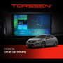Штатная магнитола Torssen Honda Civic 5D Coupe F98256 4G Carplay DSP