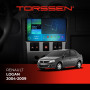 Штатная магнитола Torssen Renault Logan 2004-2009 F98256 4G Carplay DSP