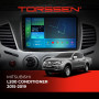 Штатная магнитола Torssen Mitsubishi L200 conditioner 15-19 F98256 4G Carplay DSP