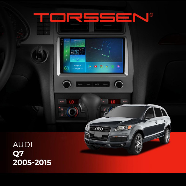 Штатна магнітола 2K DTS Audi Q7 2005-2015 F9432 4G Carplay DSP