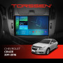 Штатная магнитола Torssen 2K DTS Chevrolet Cruze 11-16 F9432 4G Carplay DSP