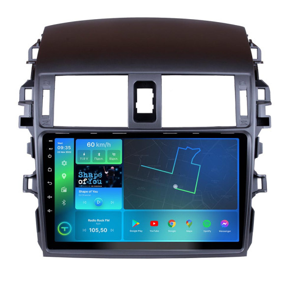 Штатная магнитола Torssen Toyota Corolla E150 2006-2012 воздуховоды F9432 4G Carplay DSP