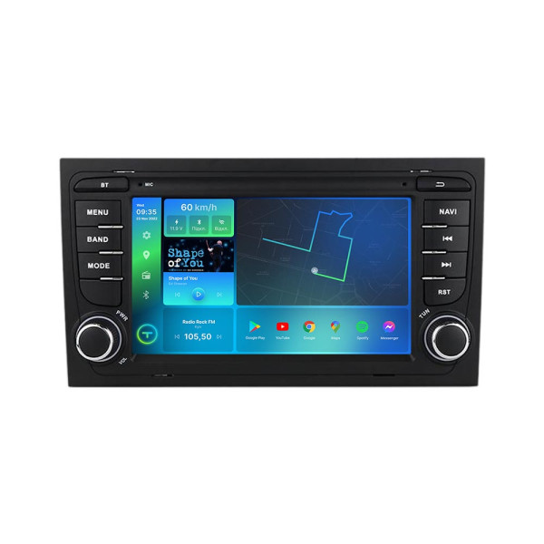 Штатна магнітола Torssen Audi A4 2000-2008/Seat Exeo F7432 4G Carplay DSP