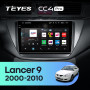 Штатна магнітола Teyes CC4 Pro 12+256 Gb Mitsubishi Lancer 9 CS 2000-2010 9" 2k