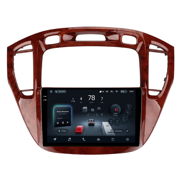 Штатна магнітола Teyes CC4 Pro 12+256 Gb Toyota Highlander 1 XU20 2001-2007 9" 2k (L1)