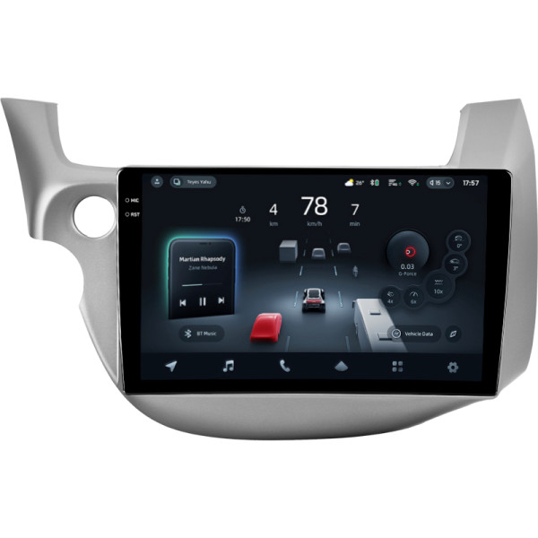 Штатна магнітола Teyes CC4 Pro 12+256 Gb Honda Jazz 2 GG Fit 2 GE 2007 - 2014 10" 2k