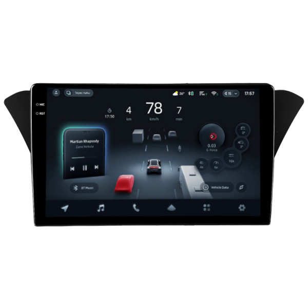 Штатна магнітола Teyes CC4 Pro 8+128 Gb Hyundai Rohens Coupe (F3) 2012 9" 2k (L3)