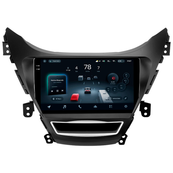 Штатна магнітола Teyes CC4 Pro 8+128 Gb Hyundai Elantra 5 JK GD MD UD 2010-2016 (F1) 9" 2k