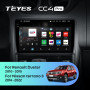 Штатна магнітола Teyes CC4 Pro 8+128 Gb Renault Duster 1 2010-2015 For Nissan terrano 3 2014-2022 9" 2k