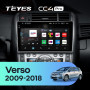 Штатна магнітола Teyes CC4 Pro 8+128 Gb Toyota Verso R20 2009-2018 (F1) 9" 2k