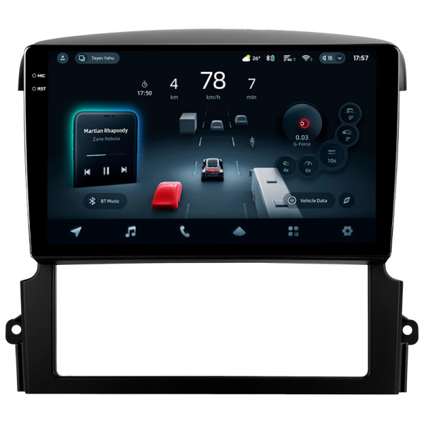 Штатна магнітола Teyes CC4 Pro 8+128 Gb Kia Sorento BL 2002 - 2011 9" 2k