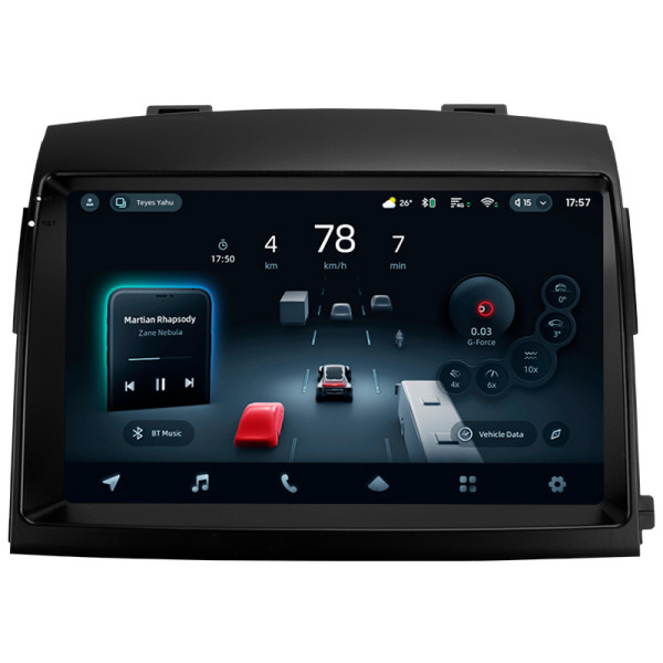 Штатна магнітола Teyes CC4 Pro 8+128 Gb Toyota Sienna 2 II XL20 2003-2010 9" 2k