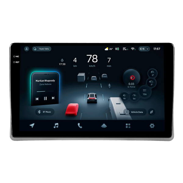 Штатна магнітола Teyes CC4 Pro 12+256 Gb Toyota Land Cruiser 10 J100 100 1998-2007 9" 2k