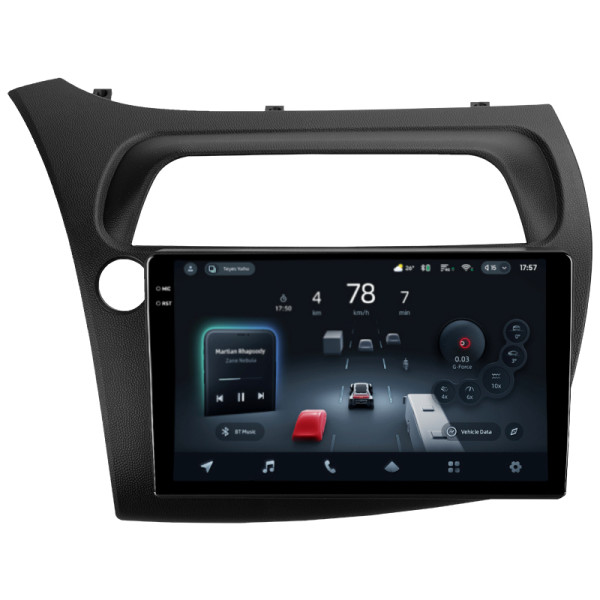 Штатна магнітола Teyes CC4 Pro 12+256 Gb Honda Civic Hatchback (Left hand drive) 2006-2012 9" 2k