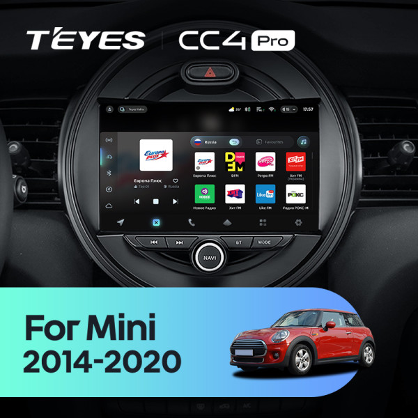 Штатна магнітола Teyes CC4 Pro 8+128 Gb BMW Mini 2014-2020 9" 2k (L3)