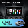 Штатна магнітола Teyes CC4 Pro 8+128 Gb Mazda BT-50 BT50 2 (F1) 2011-2020 9" 2k (L1)