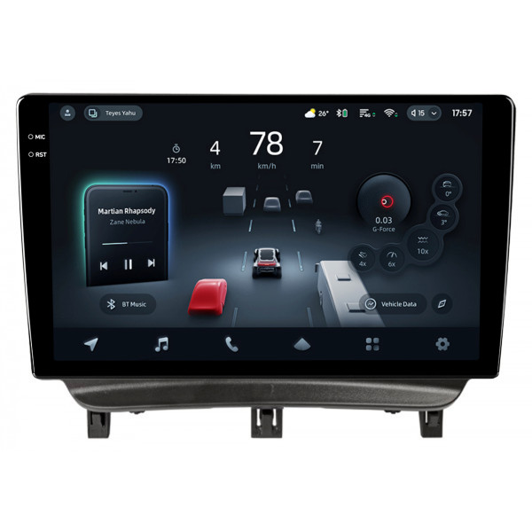Штатна магнітола Teyes CC4 Pro 12+256 Gb Ford Transit Tourneo Corier 2014-2018 9" 2k
